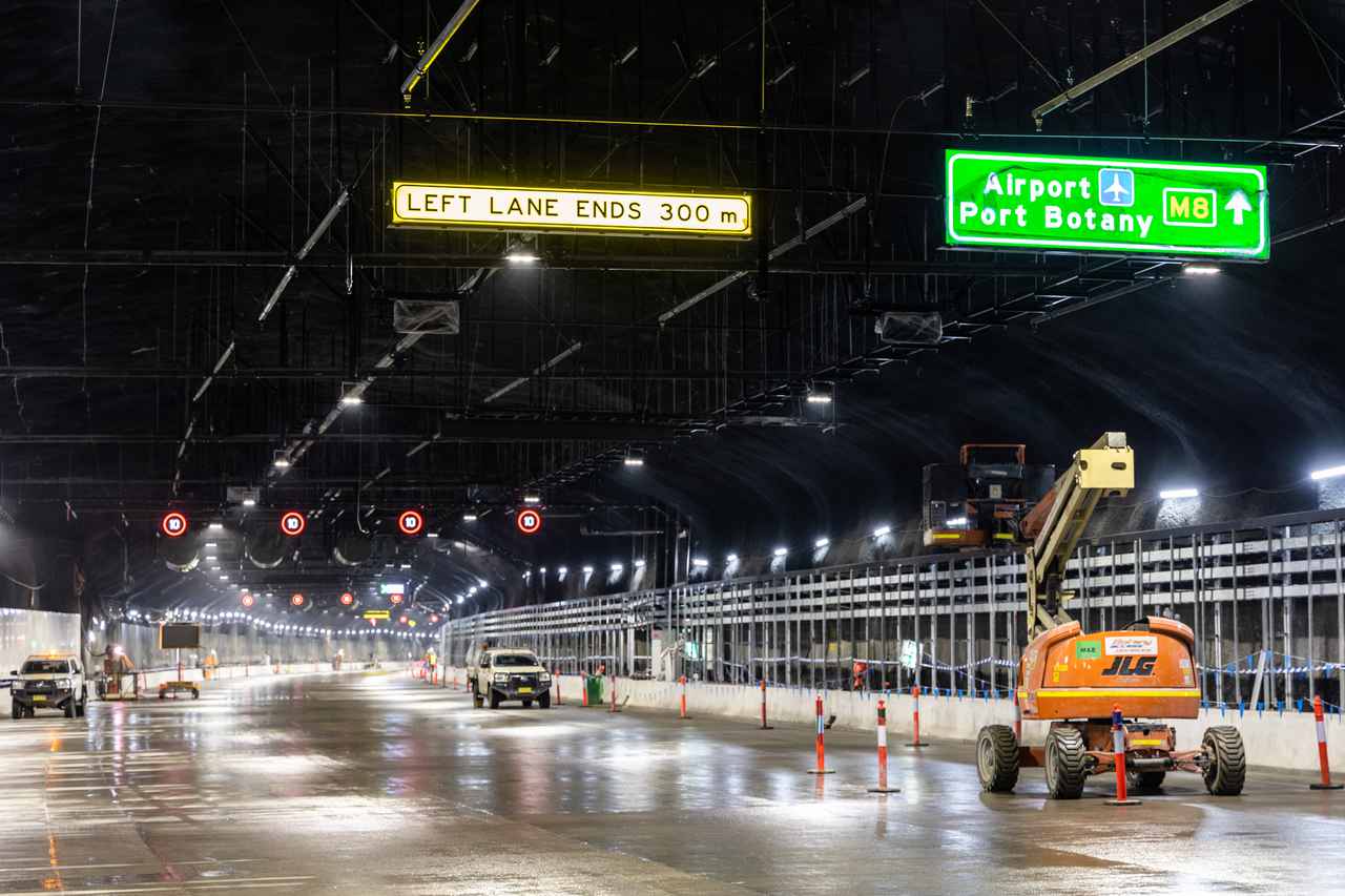 Westconnex Link Tunnels - Cobra IS